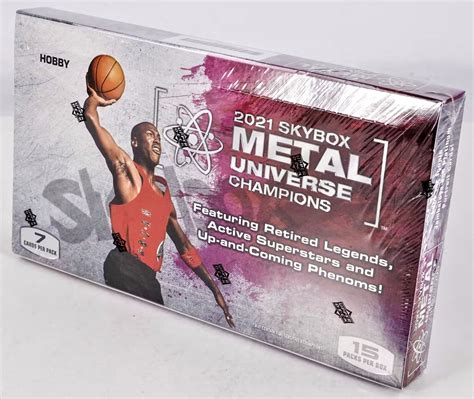 2021 upper deck skybox metal universe champions hobby box|metal universe champions box checklist.